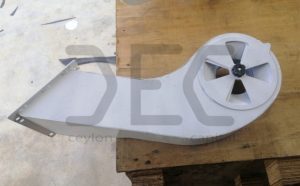 Husker Fan Mount Suitable Double Elevator Combine Rice Mill